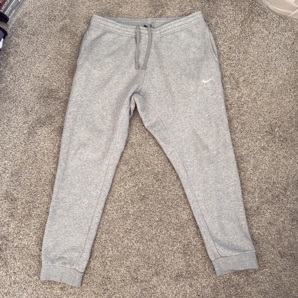 Nike Mens Sportswear Club Fleece Joggers Heather Grey Sweatpants XL BV2671-063